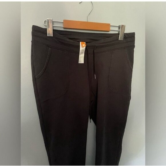 Lucy Athletic Capris Black Compression Cropped Pants Women’s Gym Medium - Picture 4 of 6